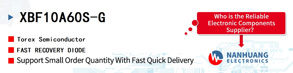 XBF10A60S-G Torex FAST RECOVERY DIODE