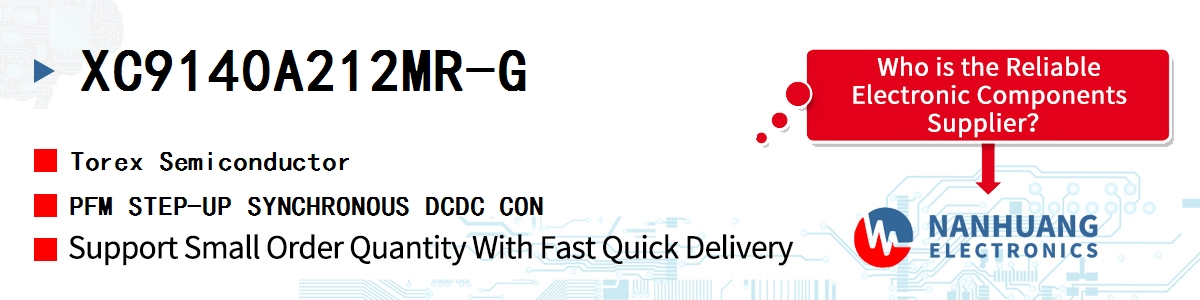 XC9140A212MR-G Torex PFM STEP-UP SYNCHRONOUS DCDC CON