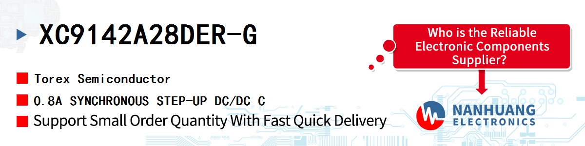 XC9142A28DER-G Torex 0.8A SYNCHRONOUS STEP-UP DC/DC C