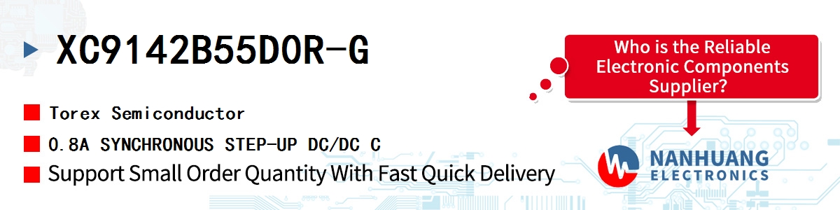 XC9142B55D0R-G Torex 0.8A SYNCHRONOUS STEP-UP DC/DC C