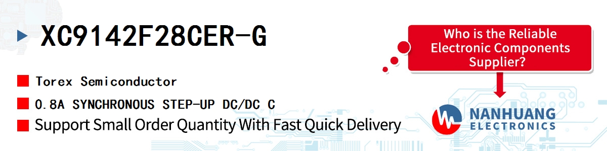 XC9142F28CER-G Torex 0.8A SYNCHRONOUS STEP-UP DC/DC C