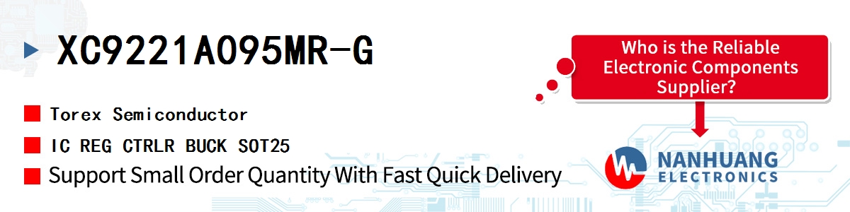 XC9221A095MR-G Torex IC REG CTRLR BUCK SOT25