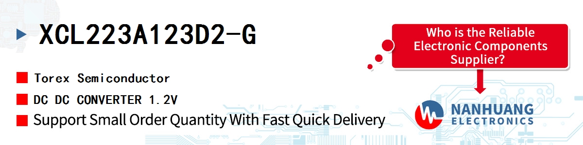 XCL223A123D2-G Torex DC DC CONVERTER 1.2V